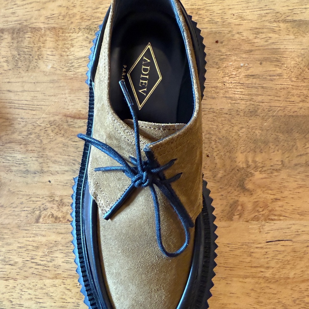 Adiev Women’s Black & Tan Suede Shoes